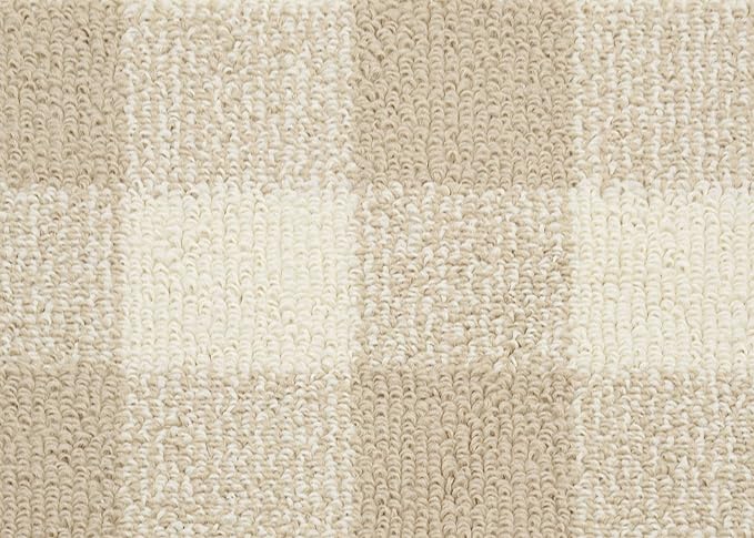 Garland Rug Country Living – Checkered Buffalo Plaid Design, Non-Slip Rubberback - Image 7