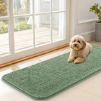 OLANLY Dog Door Mat for Muddy Paws 47x17, Absorbs Moisture and Dirt, Absorbent by OLANLY