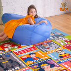 DC Super Friends Educational Kids Rug – ABC Alphabet, Emotions & Hero Traits - Image 12