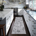 Lahome Moroccan Trellis Washable Runner Rug, 2x6 Kitchen Runners - Image 5