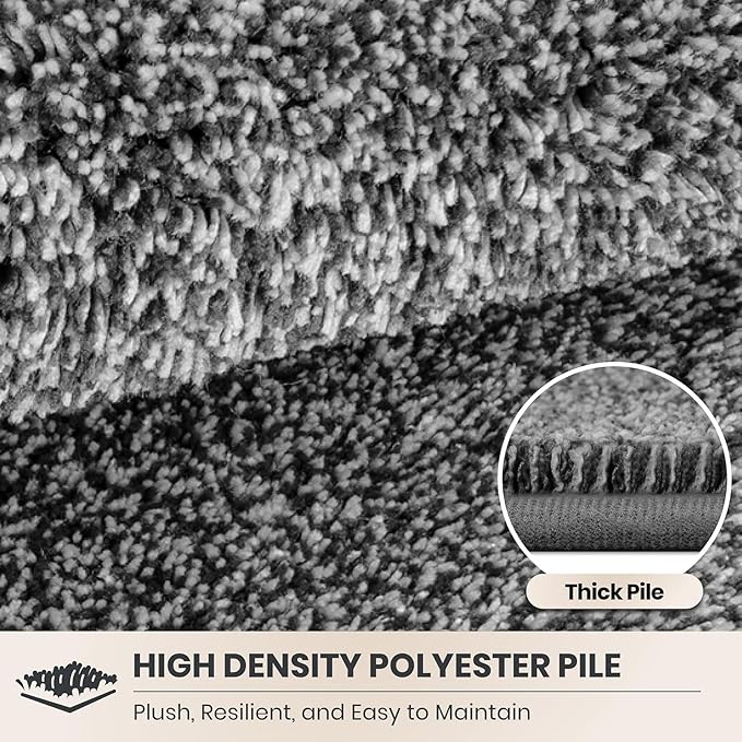 PURRUGS Dirt Trapping Door Mat 31.5" x 70", Non-Slip Machine Washable Entryway - Image 4