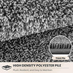 PURRUGS Dirt Trapping Door Mat 24" x 35.5", Non-Slip Machine Washable Entryway - Image 4