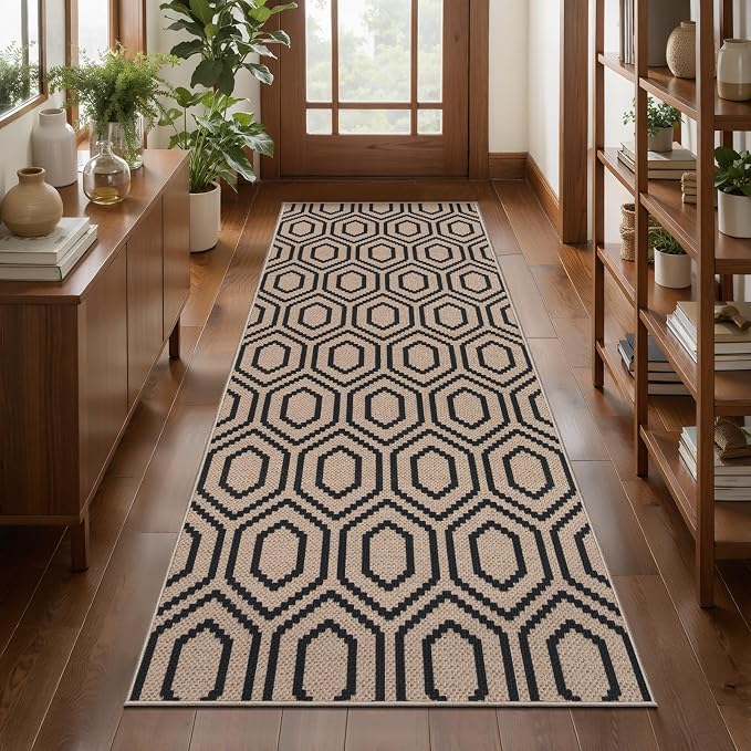 Tangsoo Easy Jute Rug 2x6 Washable Runner Rug by Tangsoo