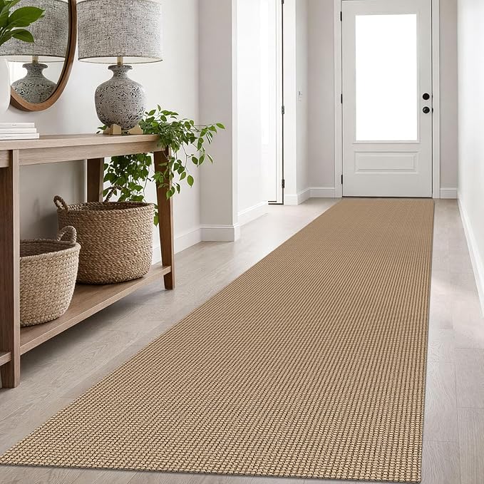IOHOUZE Washable Exrea Long Hallway Runner Rug 3x16 Non Slip Rubber Backed by iOhouze