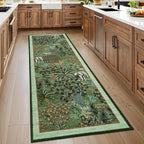 GarveeHome Jungle Rug 2x6 Kitchen Runner Rug Non Slip Washable Runners by GarveeHome