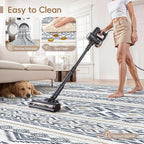cotiled 7x10 Area Rugs Living Room Rug: Washable Boho Rugs - Image 3