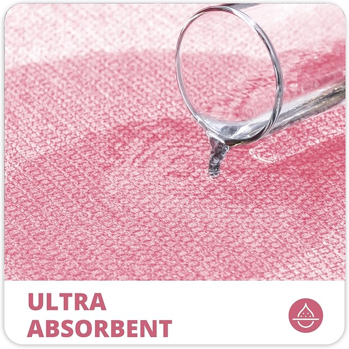 Bosap Bath Mat, Ultra Thin Bathroom Runner Rugs, Large Bath Mats - Image 3
