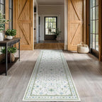 Hazo Haus Oushak Runner 2x10 Hallway Rug by HazoHaus