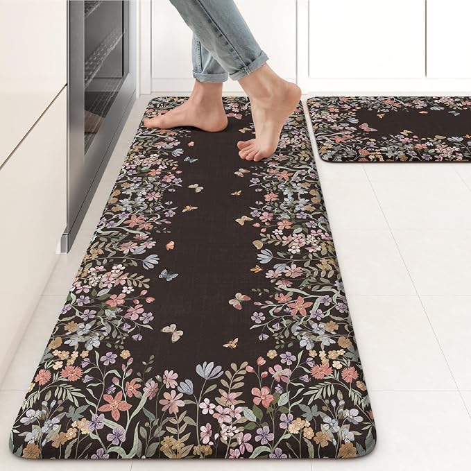 KIMODE Anti Fatigue Kitchen Mats by StayinComfortCookwithJoy