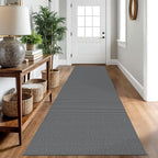 IOHOUZE Washable Runner Rug 2.6x10 Non Slip Rubber Backed Long Hallway Runner by iOhouze