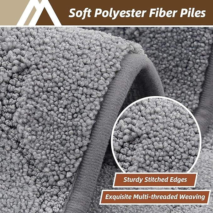 COSY HOMEER Kitchen Rugs 32"x48" Non-Slip Washable Kitchen Mats - Image 3