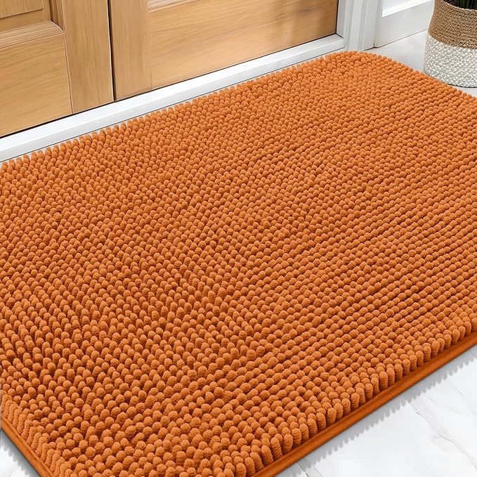OLANLY Dog Door Mat for Muddy Paws 32x20, Absorbs Moisture and Dirt, Absorbent by OLANLY