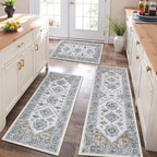 HEBE Boho Kitchen Rug Sets 3 Piece - Image 9