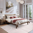 Lahome Abstract 6x9 Area Rugs, Soft Washable Rugs - Image 6