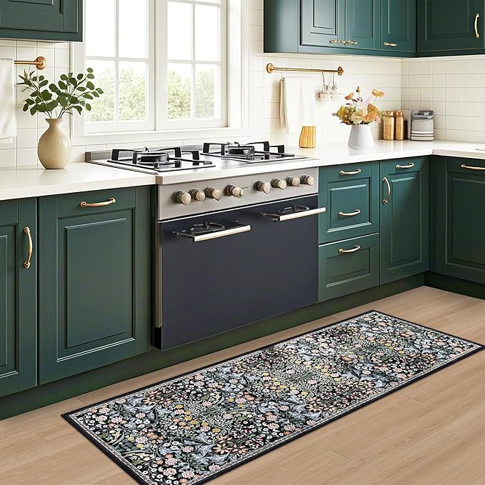Runner Rug for Entryway: 2x5 Kitchen Rugs Non Slip Washable Ultra-Thin Soft - Image 5