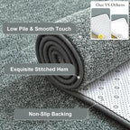 Keeko Soft Rugs for Bedroom, 3x5 Living Room Area Rug Washable Memory Foam - Image 2