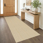 IOHOUZE Washable Runner Rug 3x8 Non Slip Rubber Backed Wide Hallway Runner by iOhouze