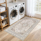 3x5 Washable Area Rug, Large Rugs - Image 3