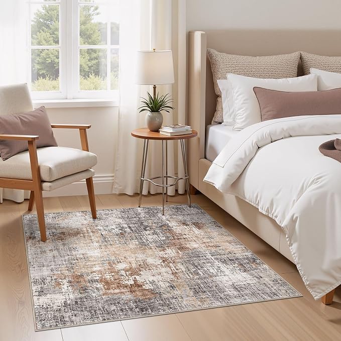 DMOYEST Square Area Rug Living Room Rugs - Image 4