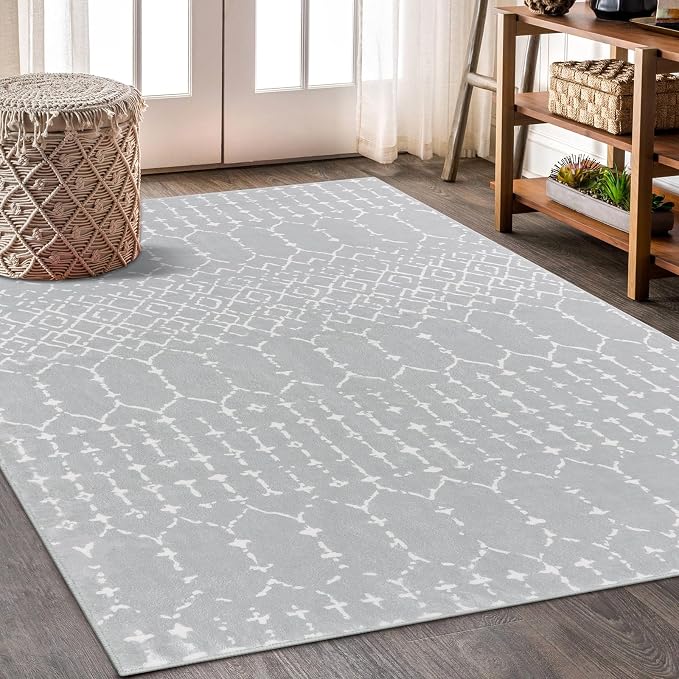 Lahome Moroccan Washable Living Room Area Rug 3x5 Small Rugs - Image 2