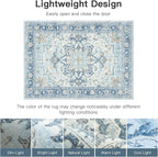 Lofus 2x3 Washable Rug for Entryway Bathroom, Non Slip Kitchen Mats for Floor - Image 4