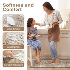 Collive Farmhouse Kitchen Mats, Cushioned Anti Fatigue Mats - Image 4