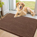 Smiry Dog Door Mat for Muddy Paws 36x24, Absorbent Dirt Trapper, Non-Slip by Smiry
