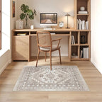 befbee 2x3 Entryway Rug Small Washable Kitchen Rugs Non Slip Front Door Rug - Image 7