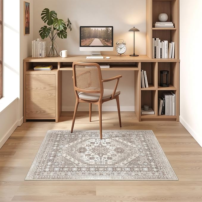 befbee 2x3 Entryway Rug Small Washable Kitchen Rugs Non Slip Front Door Rug - Image 7