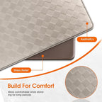 TranquilRelax 2-Piece Anti-Fatigue Kitchen Mats, Cushioned Non-Slip Waterproof - Image 6