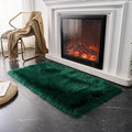 EasyJoy Ultra Soft Fluffy Shaggy Area Rug Faux Fur Rug Chair Cover Seat Pad by EasyJoy