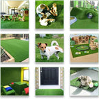 LITA Thick Artificial Grass Turf Lawn Customized Size 6.5 x 10 Feet, 1.38" - Image 5