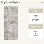 Soalmost Runner Rug 2x5 Washable Non-Slip Kitchen Runner Rugs - Image 5