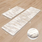 KIMODE Kitchen Mats Cushioned Anti Fatigue, Abstract Farmhouse Kitchen Rugs - Image 3