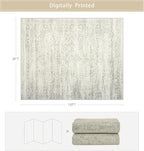 Srugn Washable Rugs 8x10 Area Rugs - Image 2
