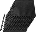 ProsourceFit Exercise Puzzle Mat ½-inch, EVA Interlocking Foam Floor Tiles by ProsourceFit