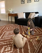 BESTSWEETIE Area Rug 5x7 Rug Machine Washable Non-Slip Low Pile Print Pattern - Image 6