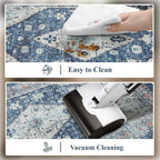 Collive Cushioned Anti-Fatigue Mats, Boho Non-Slip Waterproof Kitchen Floor Mat - Image 5