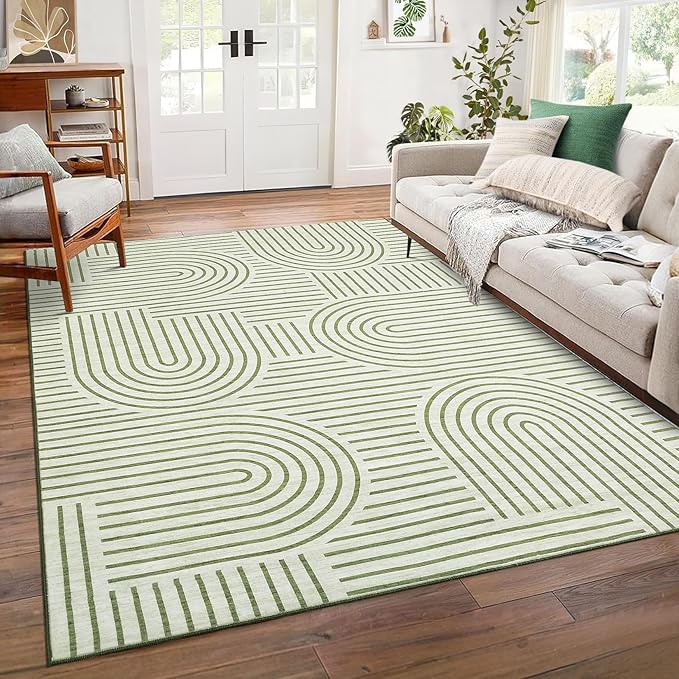 ROYHOME Washable Rug 6x9 Area Rugs by ROYHOME