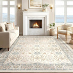 Vintage Living Room Area Rug 7x9 - Image 6