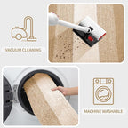 Kitinjoy Indoor Outdoor Door Mat, 50x30 Non-Slip Absorbent Dirt Trapper - Image 5