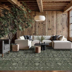 Rugxara 9x12 Area Rugs for Living Room Bedroom, Large Washable Rug, Non Slip & - Image 2