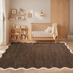 GarveeHome Scalloped Washable Area Rug 6 x 9 Rugs - Image 9
