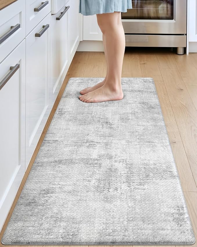 DEXI Kitchen Mats Cushioned Anti Fatigue, 23x59 Floor Padded Runner Rug Non Slip by DEXI