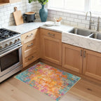 RELEANY Washable Area Rugs 2'x3' Non-Slip Modern Abstract Soft - Image 2
