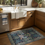 2x3 Washable Throw Rugs for Entryway: Door Mat Indoor Entrance Small Area Rug - Image 2