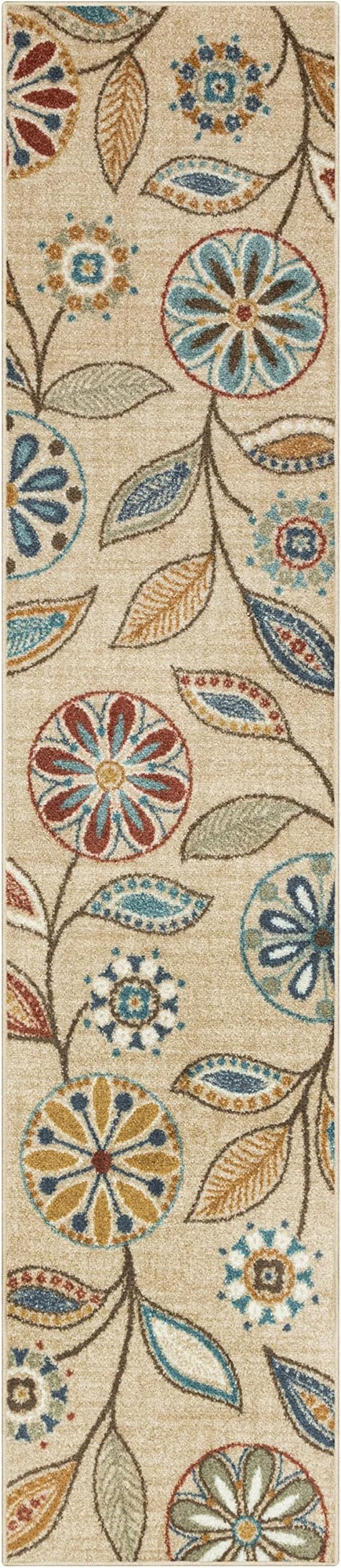 Maples Rugs Reggie Floral Runner Rug by MaplesRugs