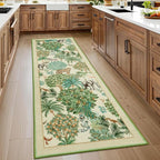 GarveeHome Jungle Rug 2.5x10 Kitchen Runner Rug Non Slip Washable Runners - Image 3