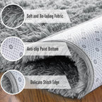 Andecor Soft Fluffy Bedroom Rugs, 3 x 5 Feet Indoor Shaggy Plush Area Rug - Image 7