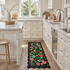 Arenarug Scalloped Black Kitchen Mats - Image 7